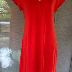 Eileen Fisher Red Maxi Dress